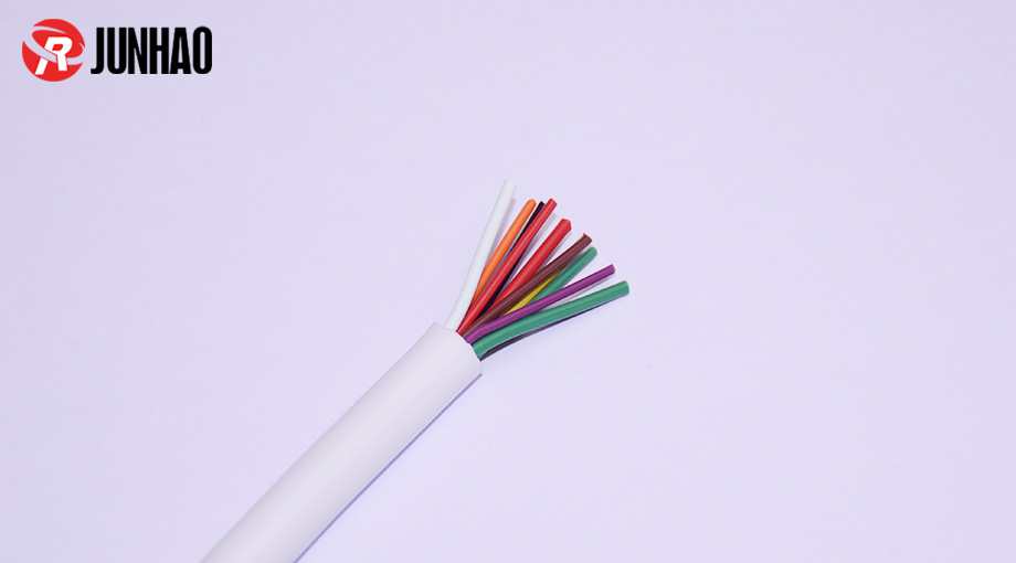 白色10芯耐高溫硅膠電線產(chǎn)品圖
